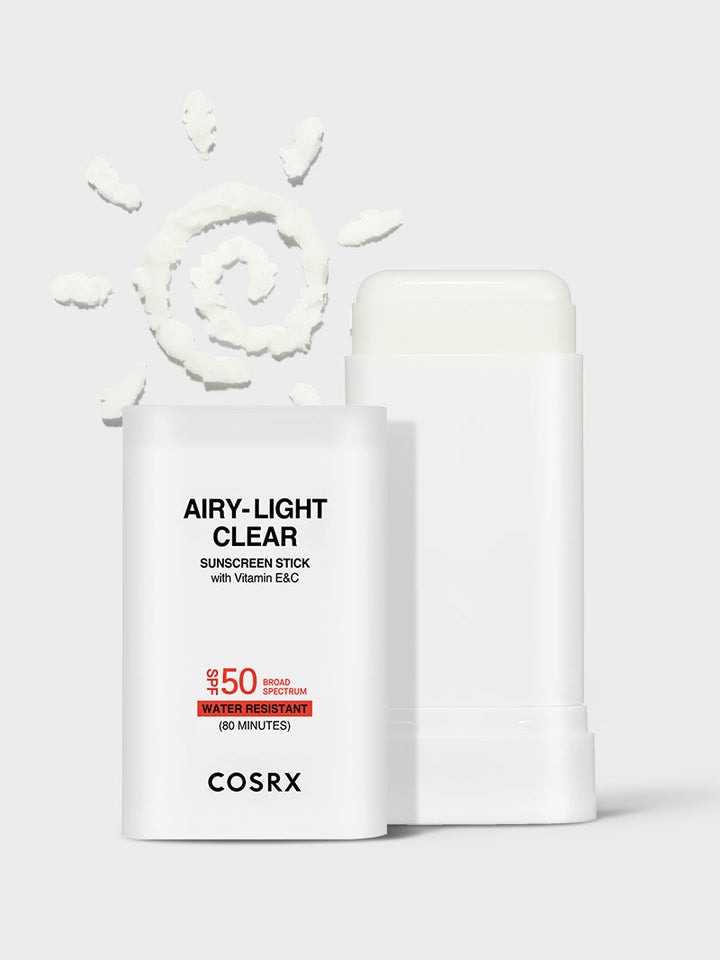 COSRX AIRY-LIGHT OIL CONTROL CLEAR SUNSCREEN STICK SPF 50 D9