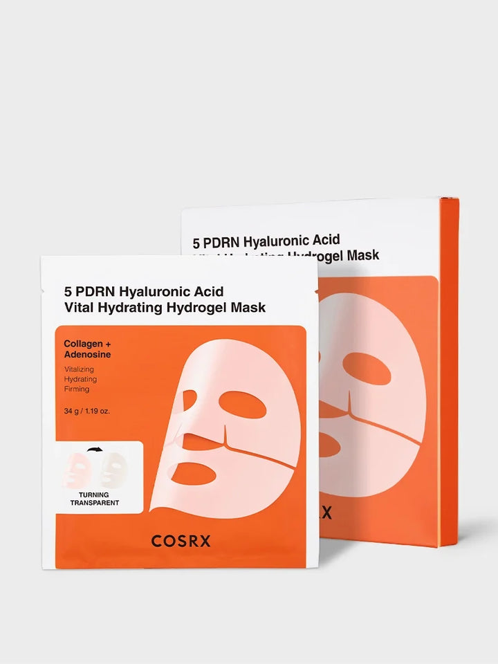 COSRX 5 PDRN Hyaluronic Acid Vital Hydrating Hydrogel Mask A7